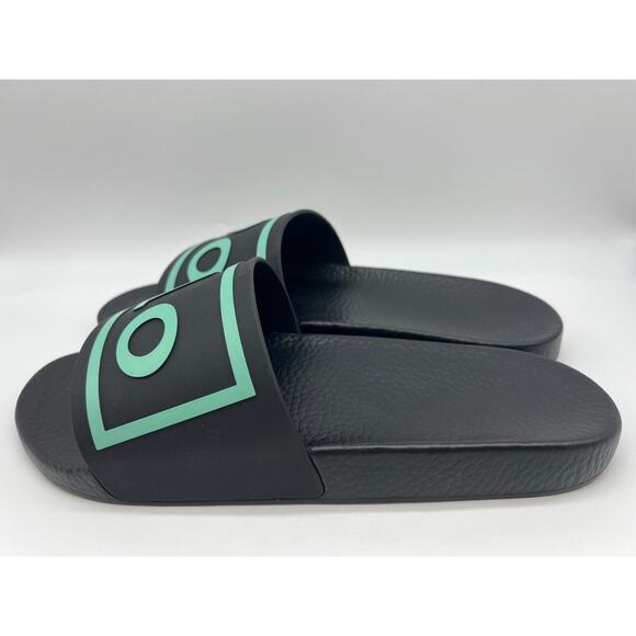 Polo Ralph Lauren Cayson Slide Black Man's Size 13M NEW - Picture 2 of 12